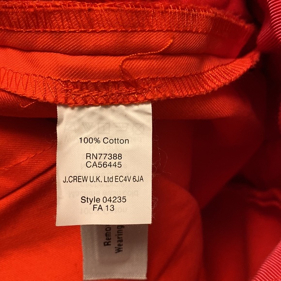 NWT! J.CREW Classic Pleated Front A-Line Mini Skirt 2 - Picture 8 of 8